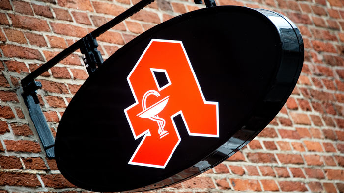 Apothekenschild in Deutschland